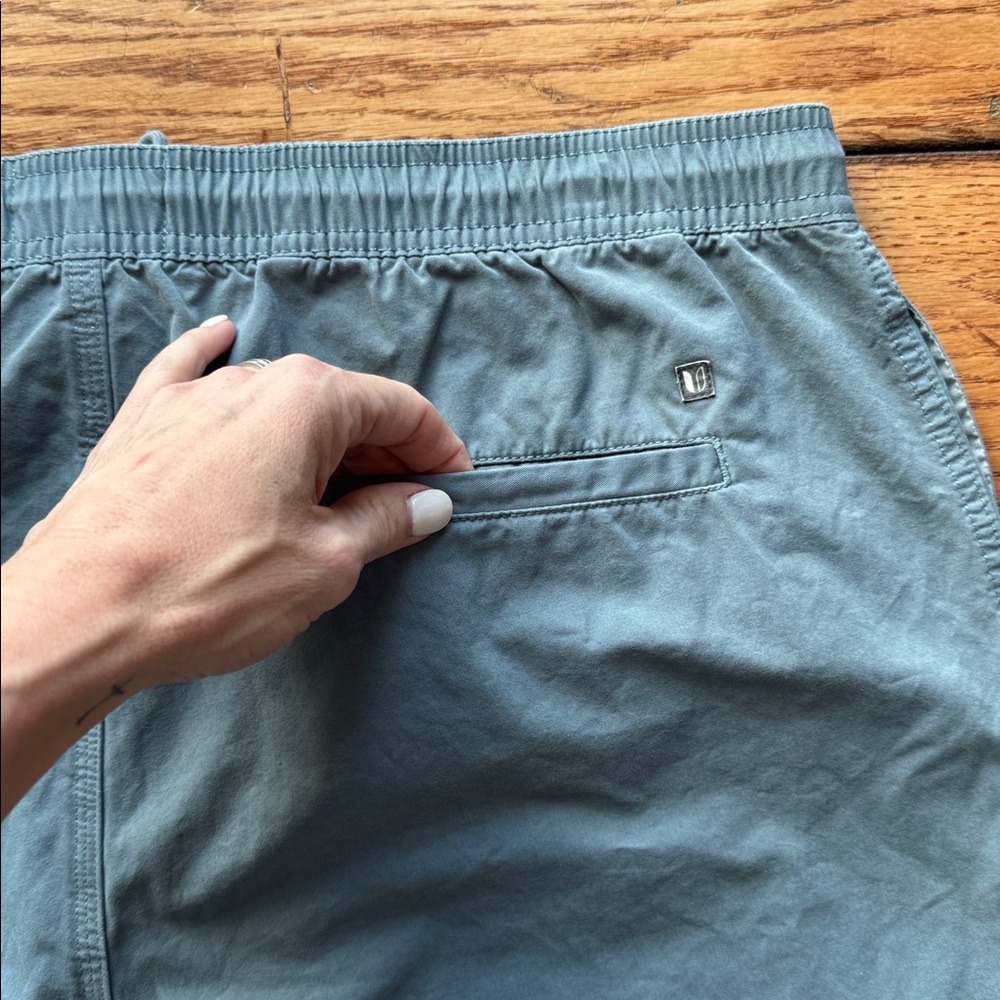 Linksoul Pants Men’s XL Blue Tempus Fugit Chino Casual Golf LS6144 Lightweight - Picture 7 of 12